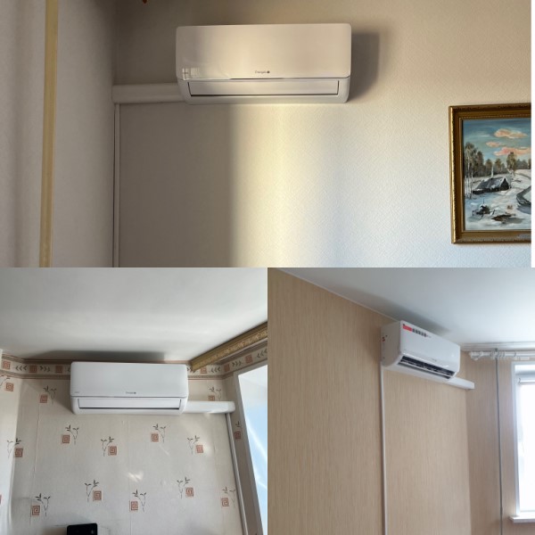 Установка кондиционера 